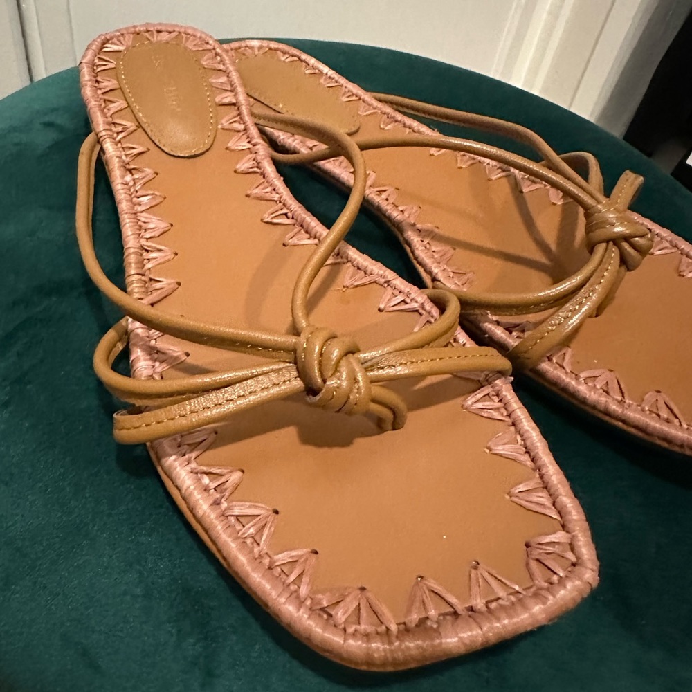 NBW!! Never been worn Mara & Mine leather sandals. Size 9